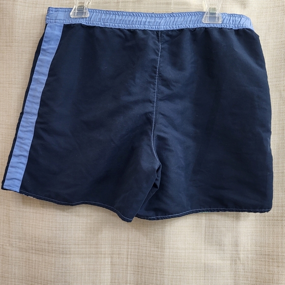 Catalina Women's Reversible Floral Board Shorts Blue Swim Trunks Tropical Size M - Picture 2 of 10